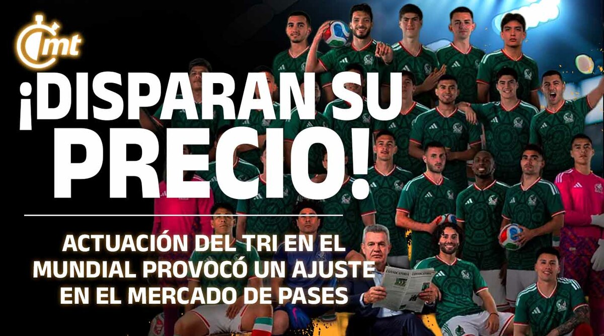 Se dispara el valor de futbolistas mexicanos tras Mundial de Futbol
