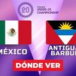 Consulta la previa de México vs. Antigua y Barbuda Sub-20 para ver EN VIVO partido Campeonato de Concacaf 2026.