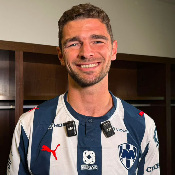 Hugo Cuypers está entusiasmado con su llegada a Rayados. (Foto: Felipe Galindo)