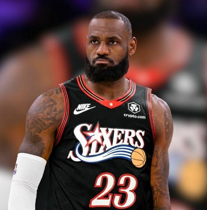 LeBron James llegará a Philadelphia 76ers para la siguiente temporada de la NBA.