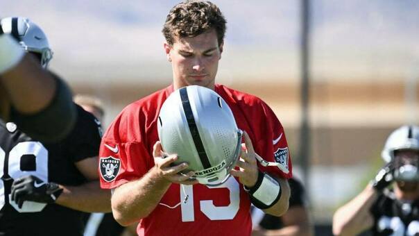 Fernando Mendoza comanda la esperanza de la afición de los Raiders (Reuters)