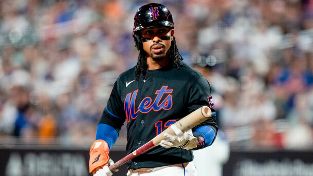 Francisco Lindor y los Mets buscan evitar la barrida ante los Dodgers. (Foto: MLB.com)