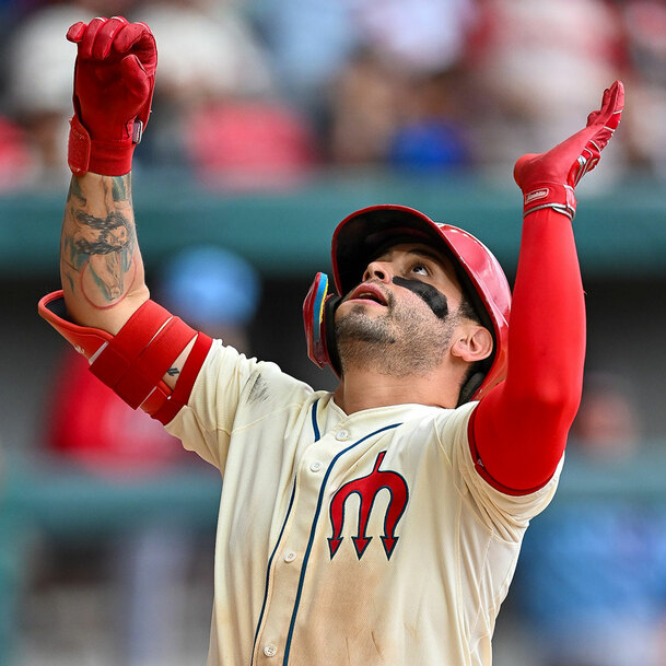 Juan Carlos Gamboa es el primer jugador con 300 hits en el Estadio Alfredo Harp Helú. (Foto: Diablos Rojos del México)