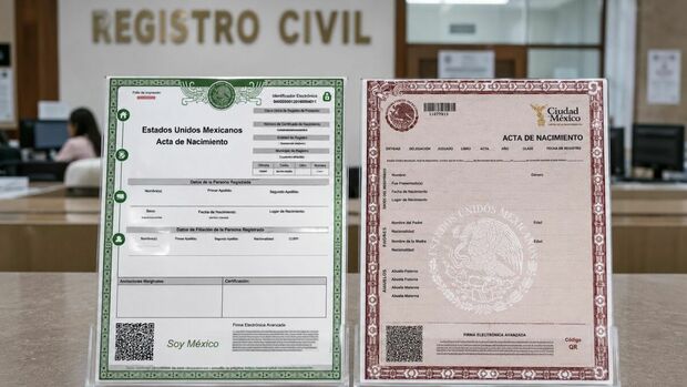 ¿Tienes el acta verde o la roja? Esto cambia entre ambos formatos oficiales. (ChatGPT).