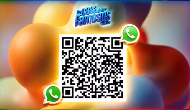 La Casa de los Famosos México código QR whatsapp | Foto: Televisa