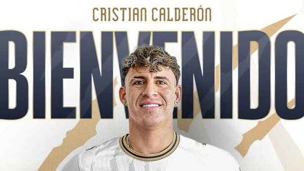 Chicote Calderon es nuevo refuerzo de Pumas / X: Pumas