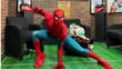 Spider-Man irrumpe en la redacción de Mediotiempo y causa sensación | Foto: Editorial Mediotiempo