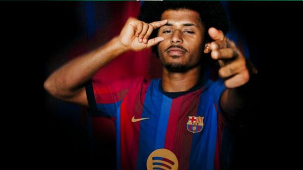 Adeyemi, el nuevo jugador del Barcelona. (Foto: Barcelona)