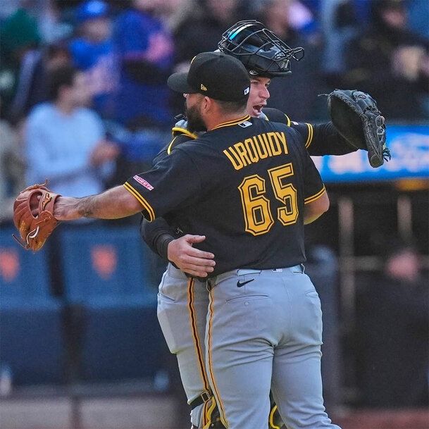José Urquidy inició la temporada en las Grandes Ligas con los Pirates. (Foto: MLB México)