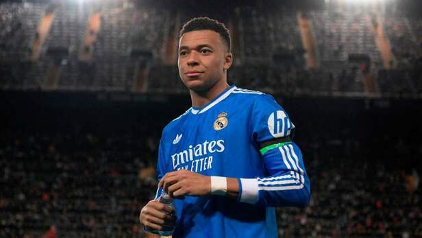 Kylian Mbappé, máxima figura del Real Madrid (Reuters)