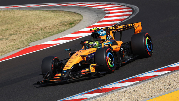 Lando Norris se llevó la pole en Hungría. (Foto: Reuters)