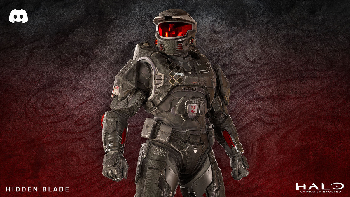 La armadura de Hidden Blade podrás canjearla al unirte al foro oficial de Halo en Discord. (Halo)
