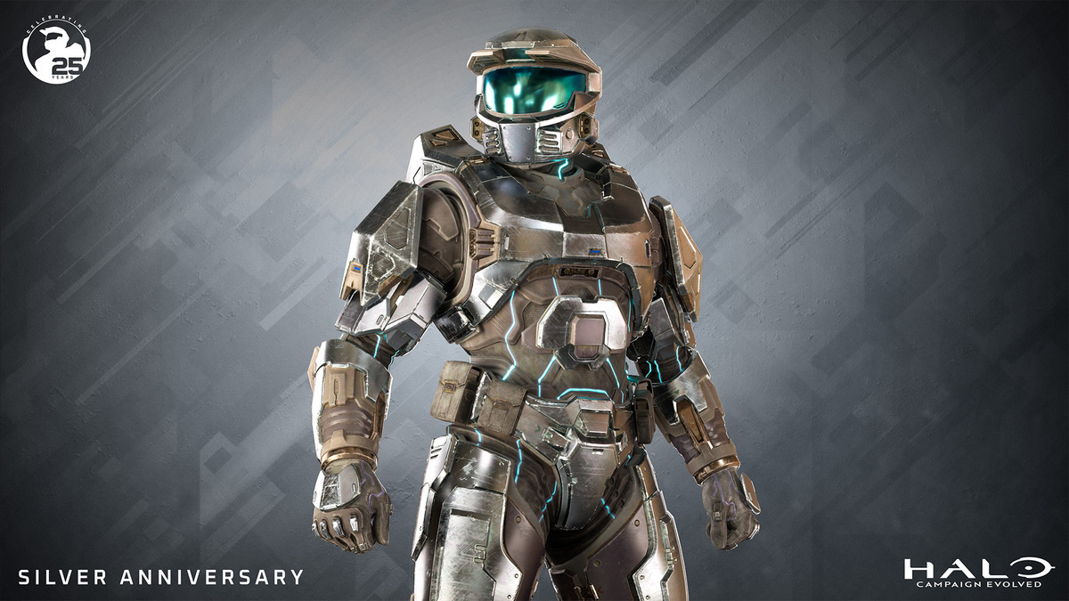 La armadura Silver Anniversary ya está incluída en el juego. (Halo)