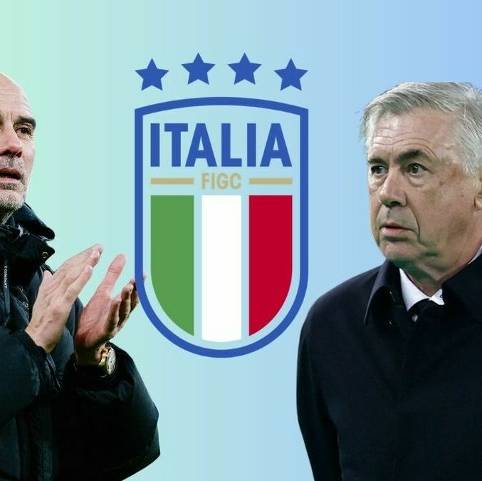 Carlo Ancelotti y Pep Guardiola son los principales candidatos a la Selección de Italia | Foto: @ManchesterCity