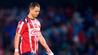 Chicharito volvió a atacar a Chivas. (Foto: Mexsport)
