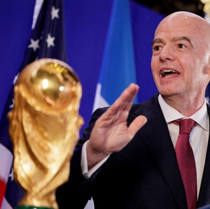 Gianni Infantino, presidente de FIFA (Reuters)