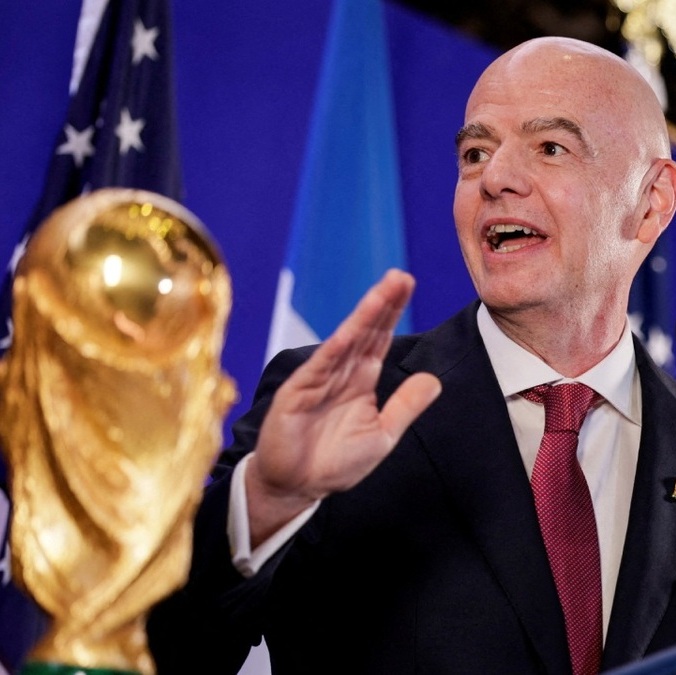 Gianni Infantino, presidente de FIFA (Reuters)
