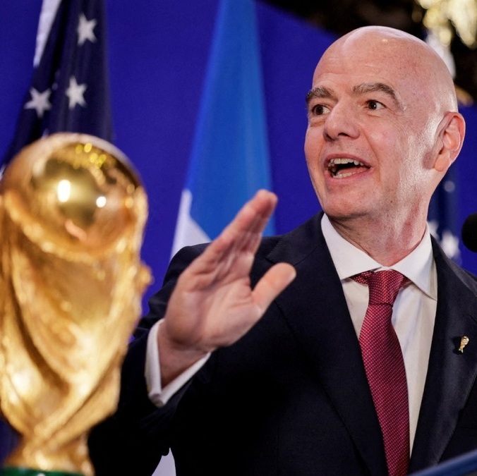Gianni Infantino, presidente de FIFA (Reuters)