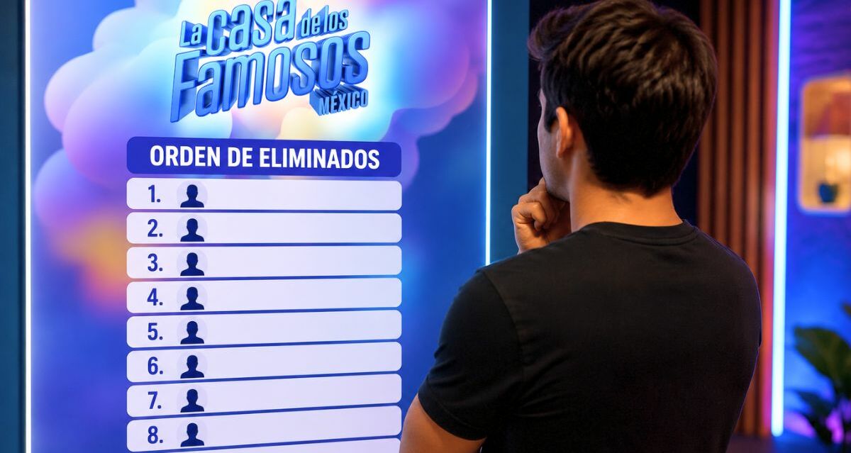 Esta sería la lista filtrada del orden de eliminación de ‘La Casa de los Famosos México 2026’ | Foto: ChatGPT