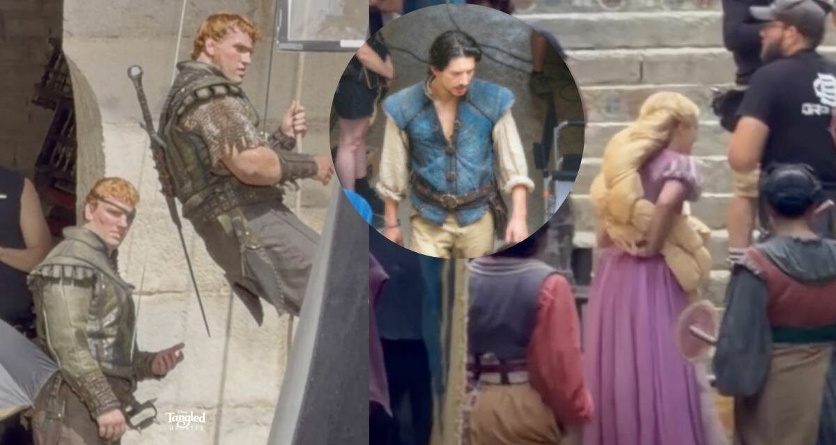 Filtran videos de la producción del live-action de 'Enredados' | Foto: Tangled Updates en X