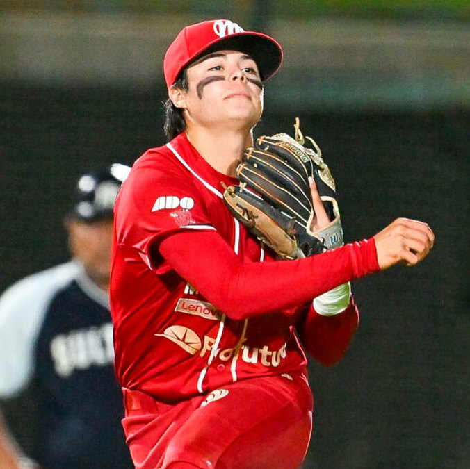 Jesús Villalobos es uno de 4 convocados que apenas hicieron su debut profesional. (Foto: Diablos Rojos del México)