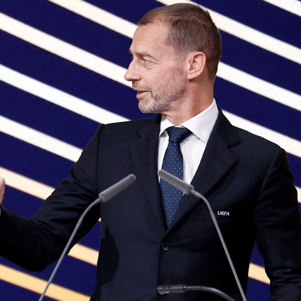 El presidente de la UEFA, Aleksander Ceferin, y el presidente de la FIFA, Gianni Infantino. (Foto: Reuters)