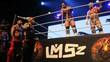 Texano Jr. lanza algunas amenazas hacia Pirata Morgan en una lucha de LM52. FOTO: @LM52