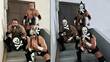 Texano Jr., Súper Nova y Demonio Infernal son los integrantes de los Misioneros de la Muerte NG. FOTO: @texanojr_84