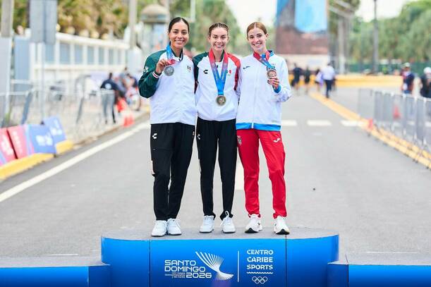 Alegna González se quedó con el Oro en el medio maratón marcha / Mexsport