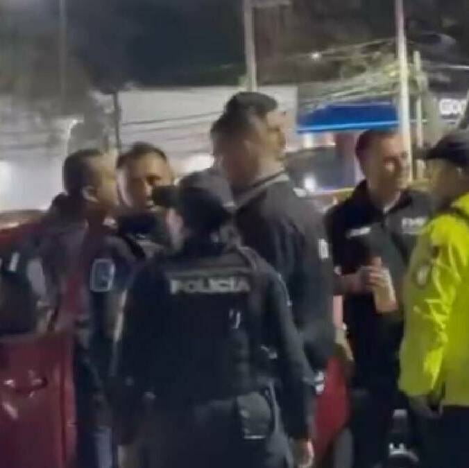 Árbitros denuncian presunta agresión por parte de policías / Captura de pantalla