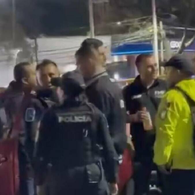 Árbitros denuncian presunta agresión por parte de policías / Captura de pantalla