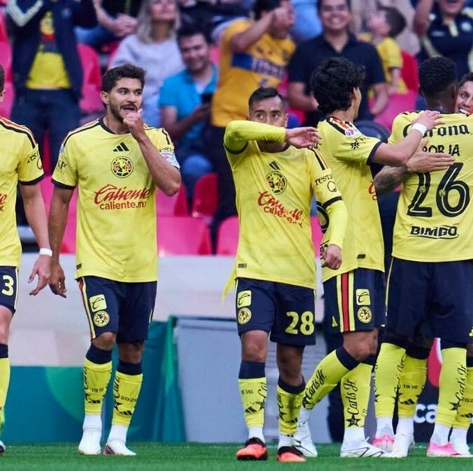 Brian Rodríguez marcó la segunda anotación el América (Fotografía: Mexsport)