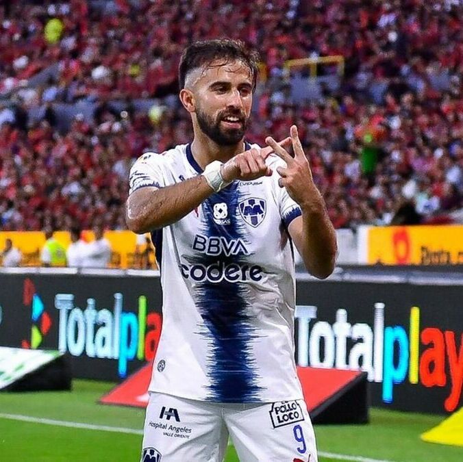 Diego Rossi consiguió la anotación de los Rayados que le dio la victoria sobre Atlas (Fotografía: Mexsport)