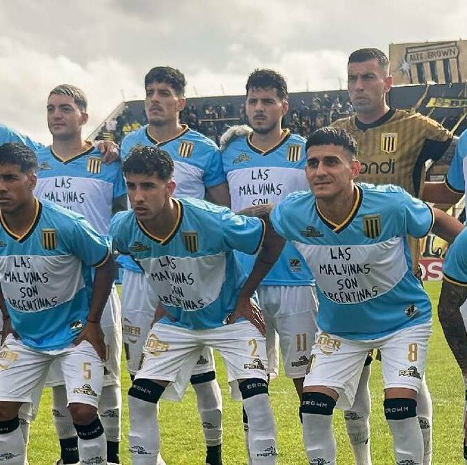 Equipo sale con mensaje respecto a las Malvinas / X:Almirante Brown