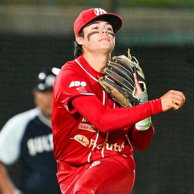 Jesús Villalobos es uno de 4 convocados que apenas hicieron su debut profesional. (Foto: Diablos Rojos del México)