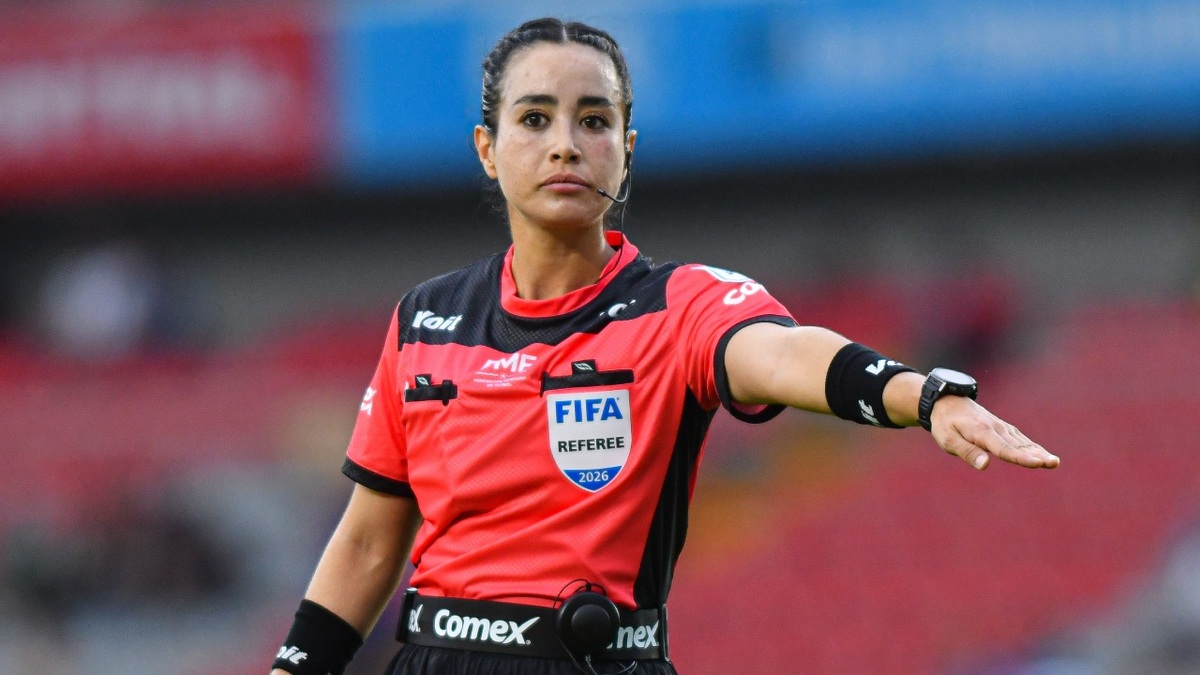 Katia Itzel García fue la árbitro del Querétaro vs Tigres (Imago7)