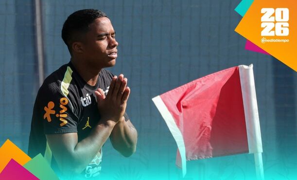 Endrick no vio minutos en el debut de Brasil en el Mundial 2026 (Fotografía: EFE)
