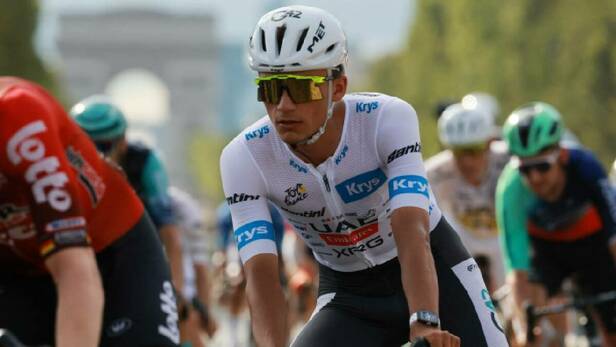 Isaac del Toro logra el podio en el Tour de Francia / Reuters