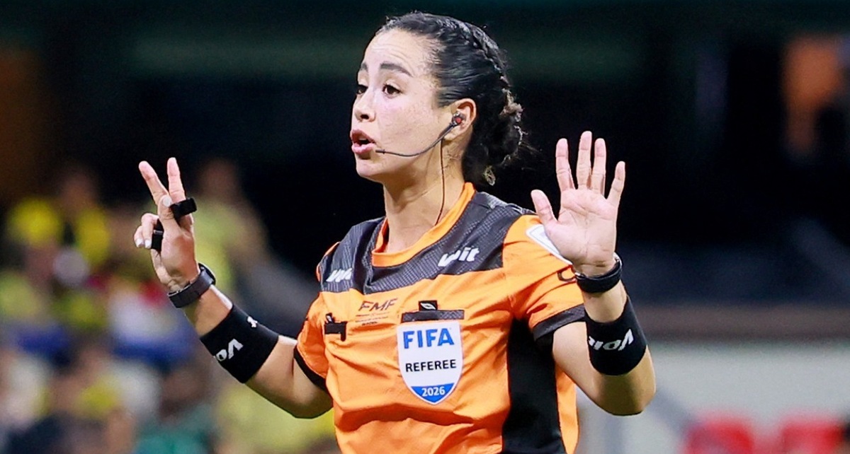 Katia Itzel pitó el Querétaro vs. Tigres (Reuters)
