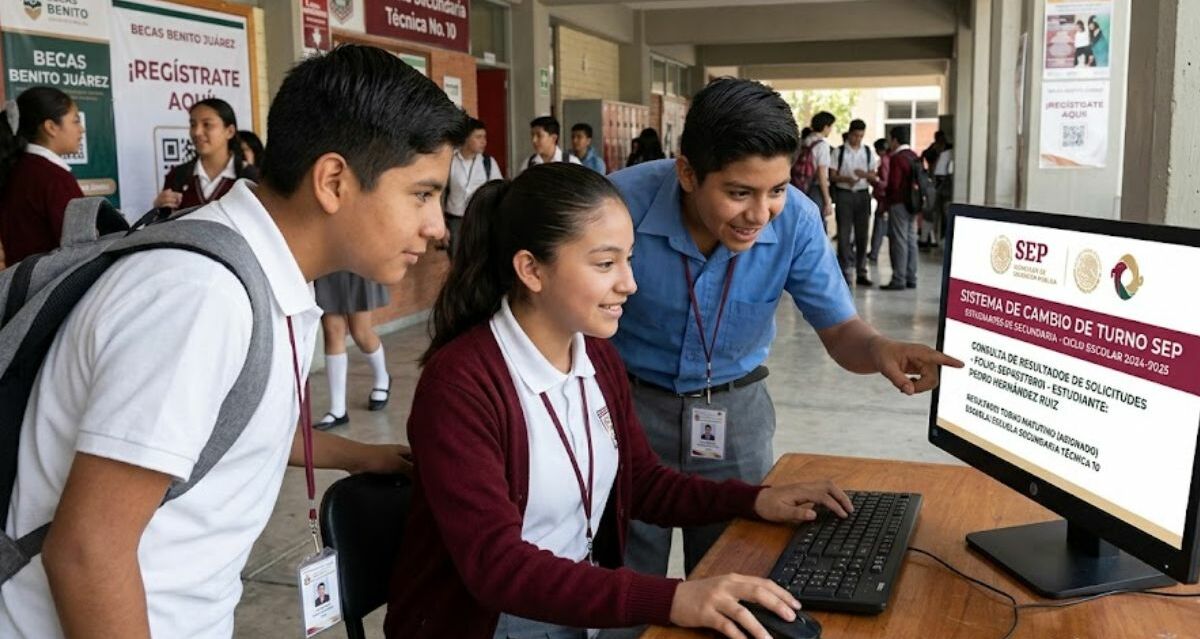 Cambio de escuela o turno en secundaria CDMX: requisitos y pasos que señala la SEP | Foto: Gemini