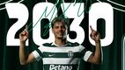 Maxi Araujo renovó hasta 2030 con el Sporting de Lisboa | Foto: @SportingCP