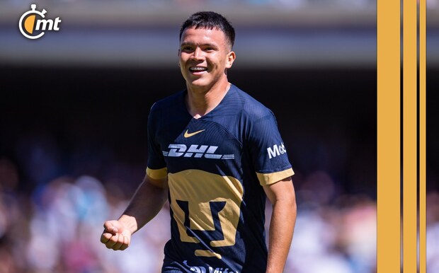 Alí Ávila, actual jugador de los Pumas de la UNAM (Mexsport)