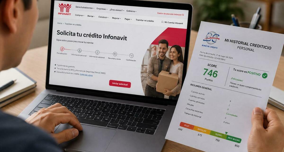 ¿Infonavit te rechazará por estar en Buró de Crédito? Esto debes de saber en 2026. Foto: ChatGPT