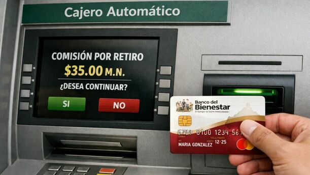 Tarjeta del Bienestar: lugares donde pueden cobrar comisión al usarla. Foto: Sora IA