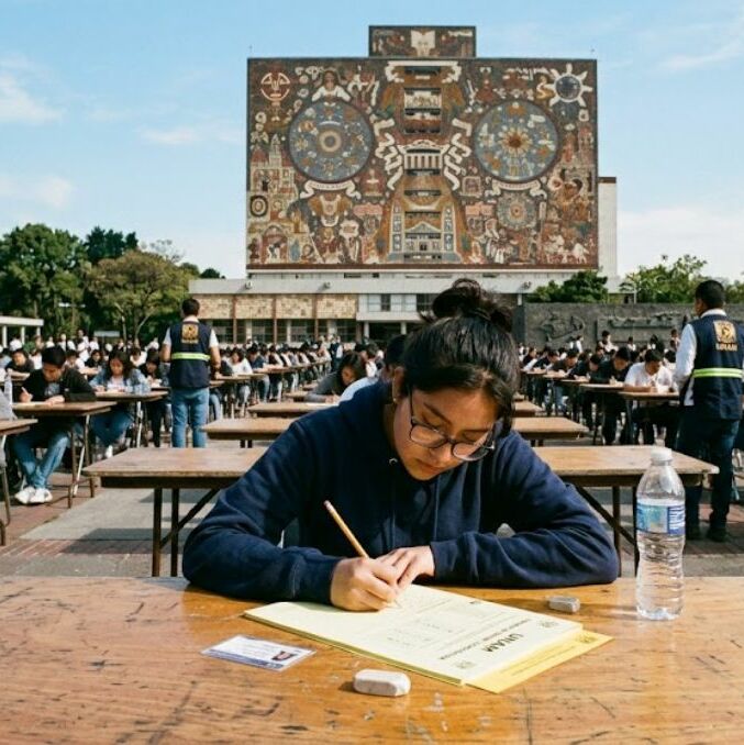 La UNAM aplicará examen de control: estas son las fechas, sedes y horarios | Foto: Gemini