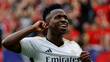 Vinícius Jr. celebra una anotación con el Real Madrid. (Reuters)
