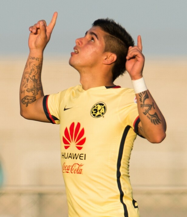Marín en la cantera de América. (Foto: Mexsport)