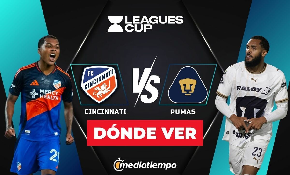 Consulta la previa de FC Cincinnati vs. Pumas para ver EN VIVO Jornada 2 de Leagues Cup 2026.