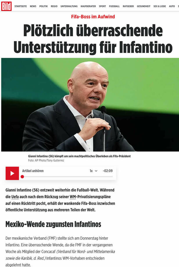 Diario Bild de Alemania.