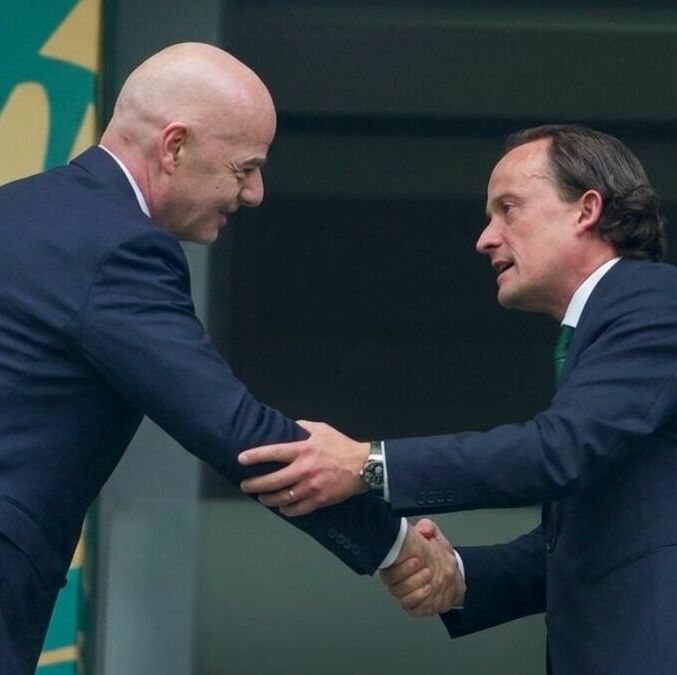 La FMF mostró total respaldo a Gianni Infantino y su 'liderazgo' (Fotografía: Mexsport)